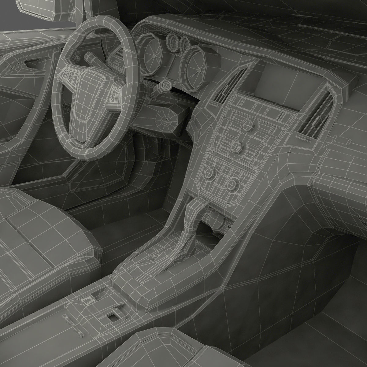 Generic Cabriolet 3D model_83