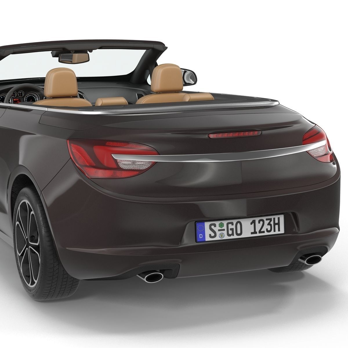 Generic Cabriolet 3D model_33