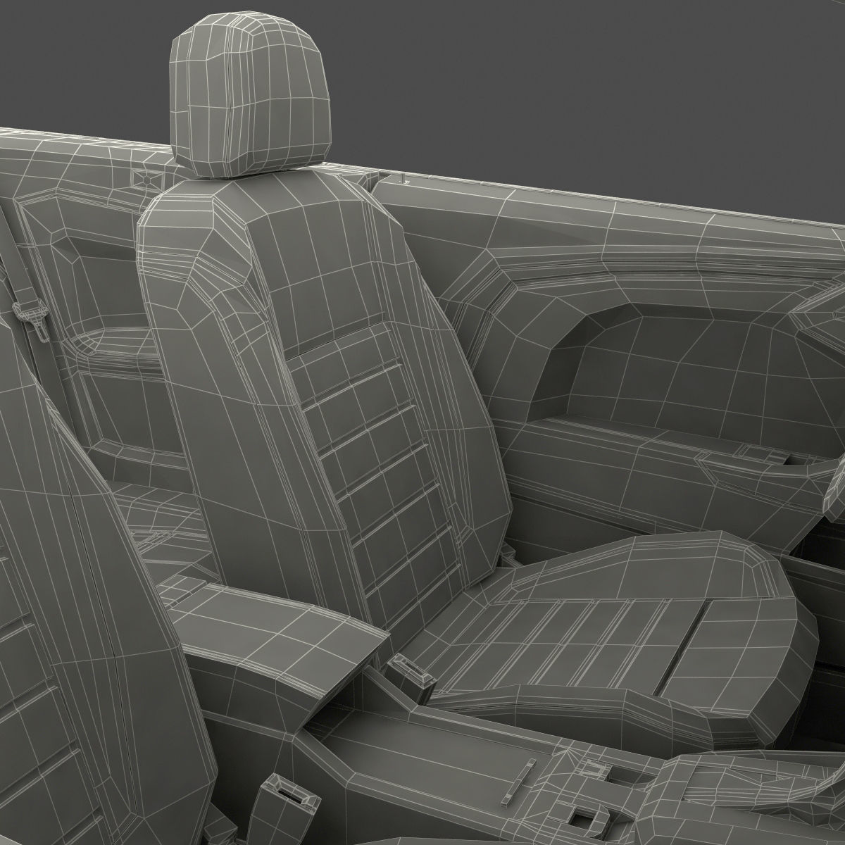 Generic Cabriolet 3D model_86