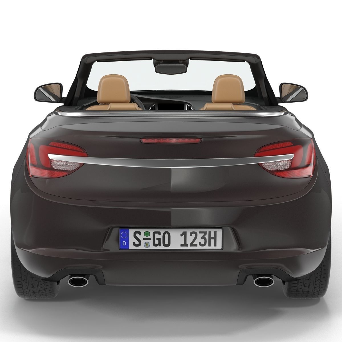 Generic Cabriolet 3D model_10