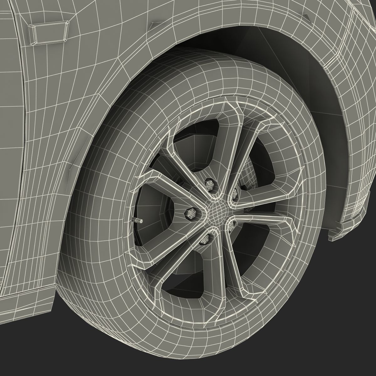 Generic Cabriolet 3D model_80