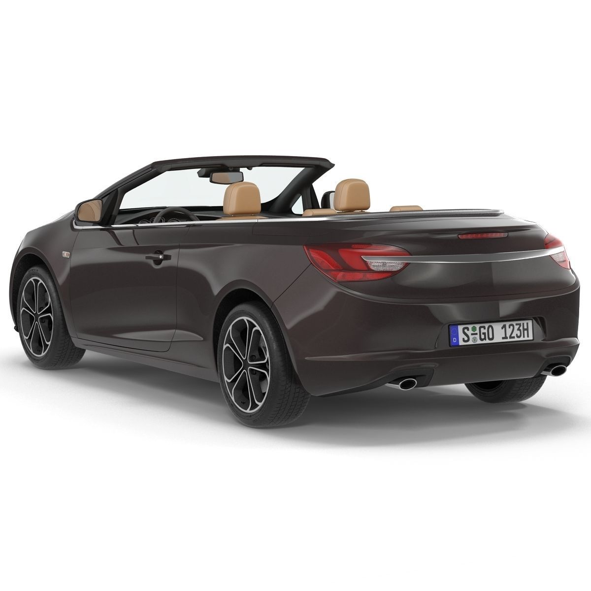 Generic Cabriolet 3D model_32