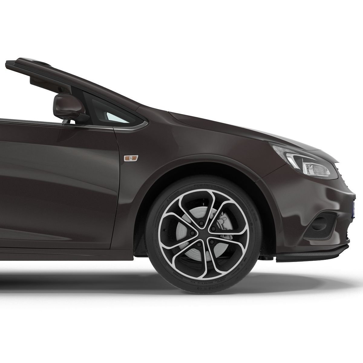 Generic Cabriolet 3D model_36