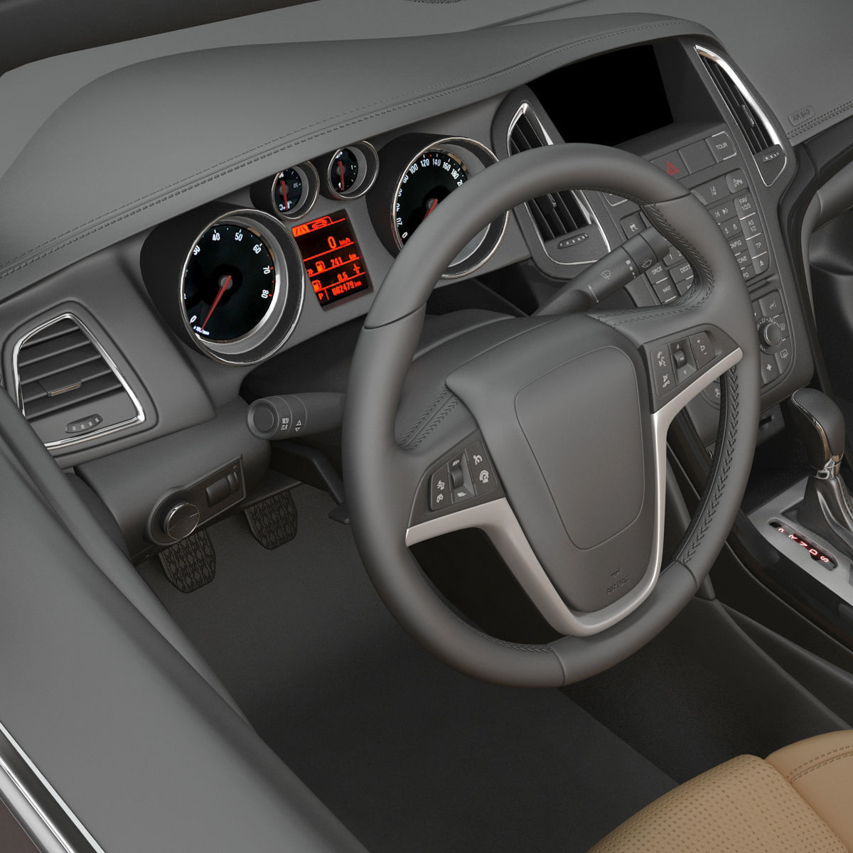 Generic Cabriolet 3D model_52