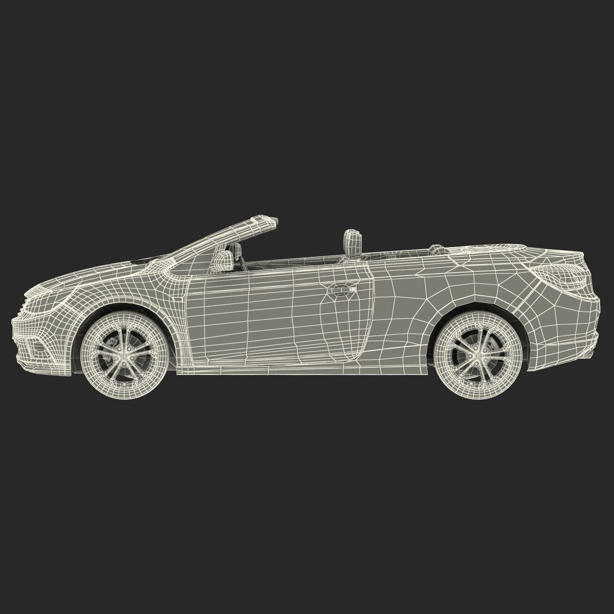 Generic Cabriolet 3D model_55