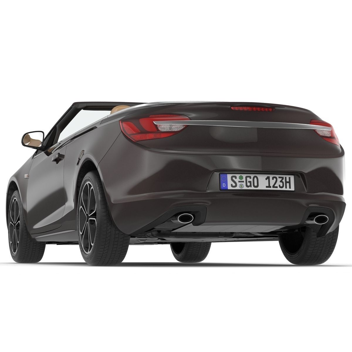 Generic Cabriolet 3D model_31