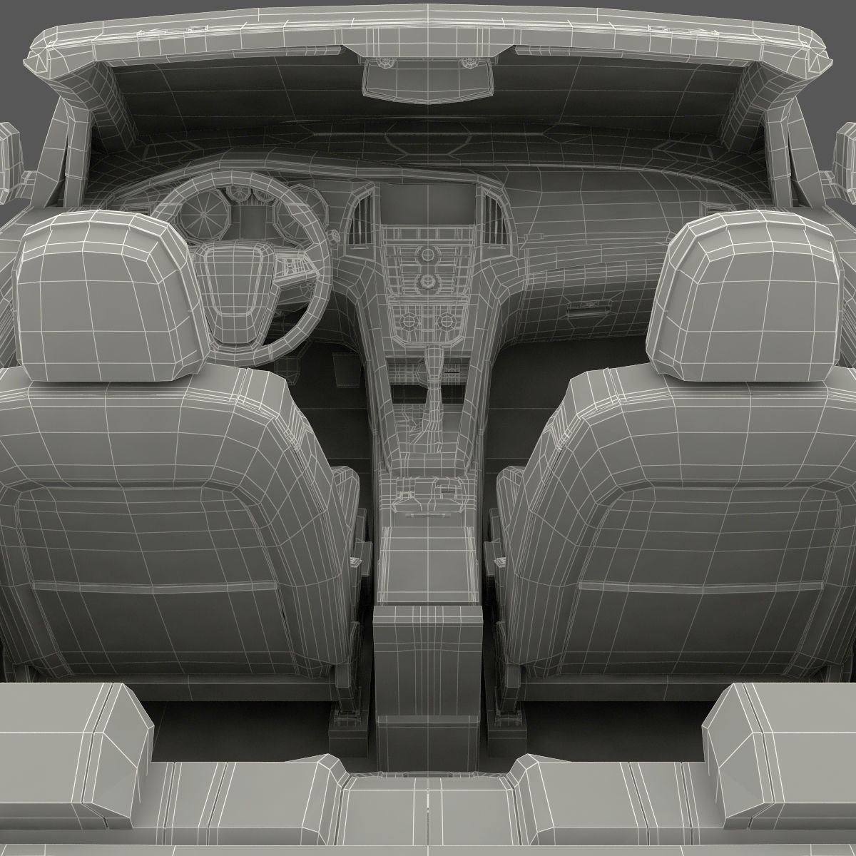 Generic Cabriolet 3D model_81