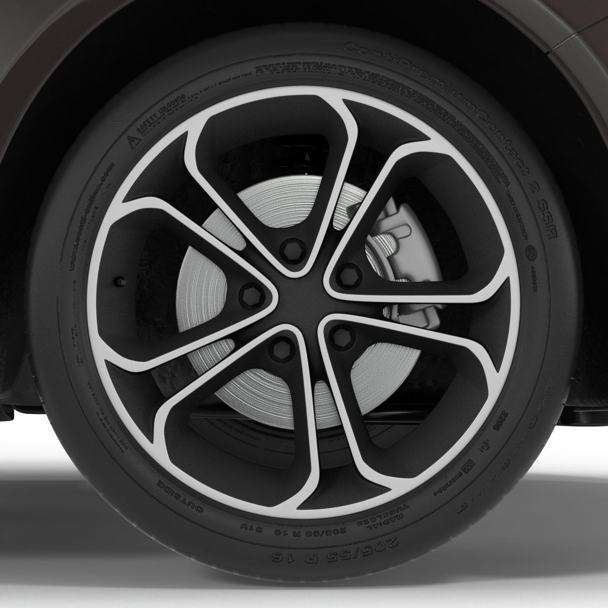 Generic Cabriolet 3D model_39