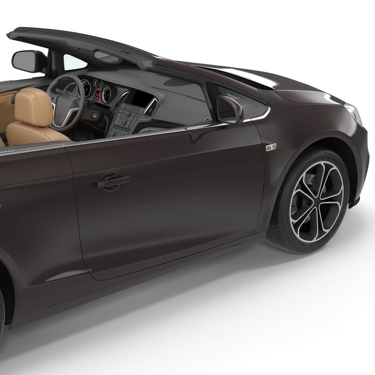 Generic Cabriolet 3D model_38