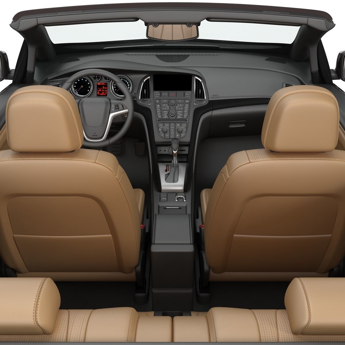 Generic Cabriolet 3D model_41