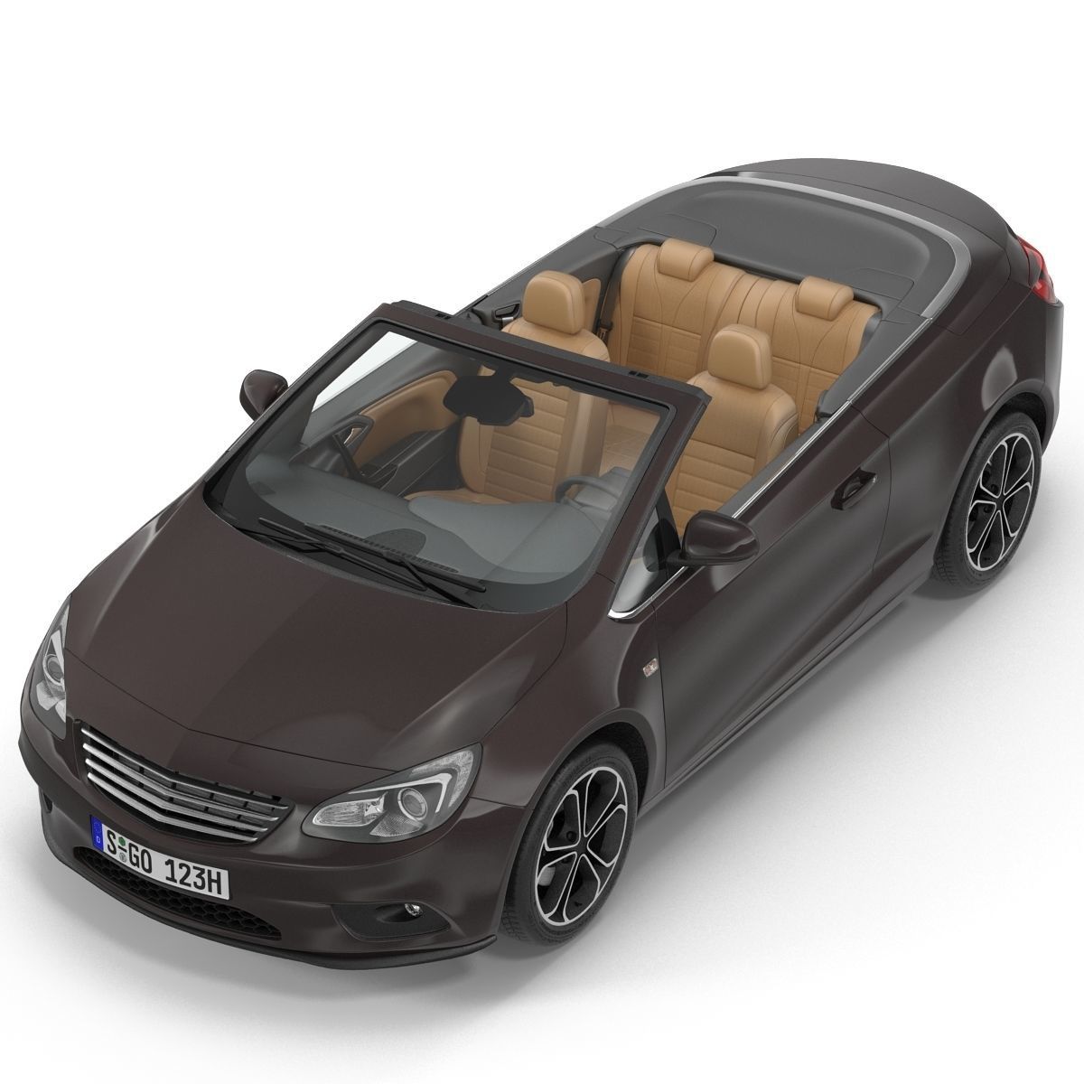 Generic Cabriolet 3D model_23