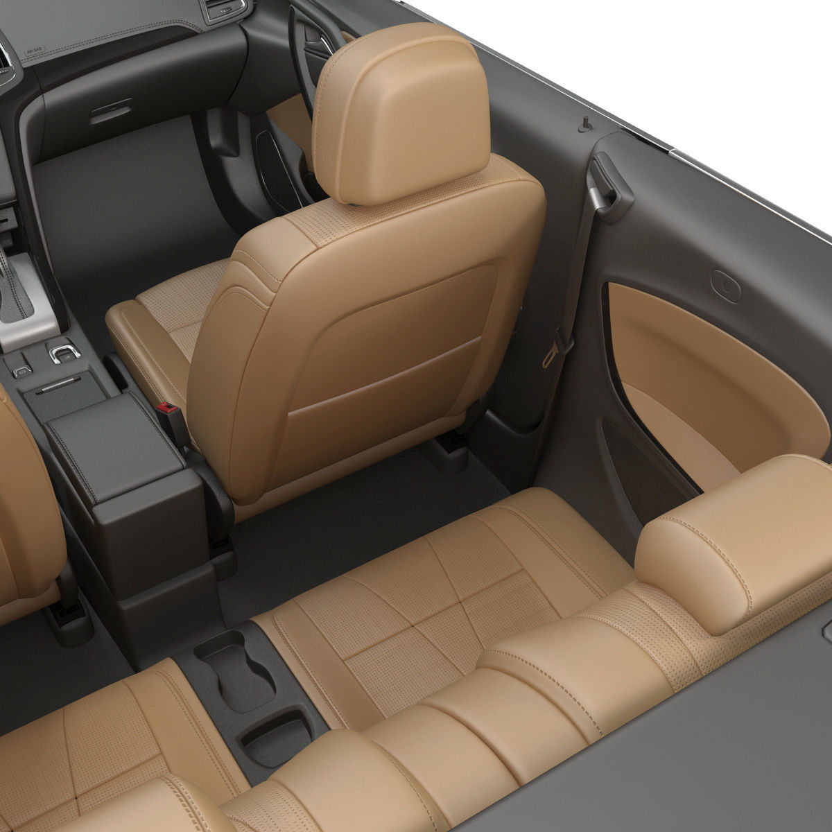 Generic Cabriolet 3D model_50