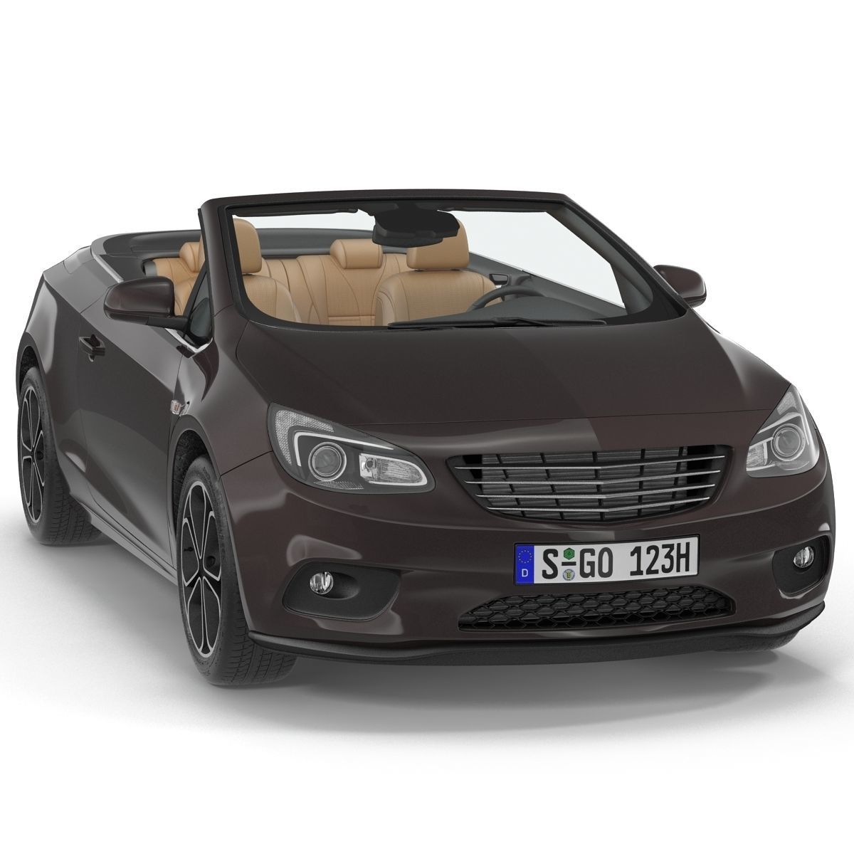 Generic Cabriolet 3D model_22
