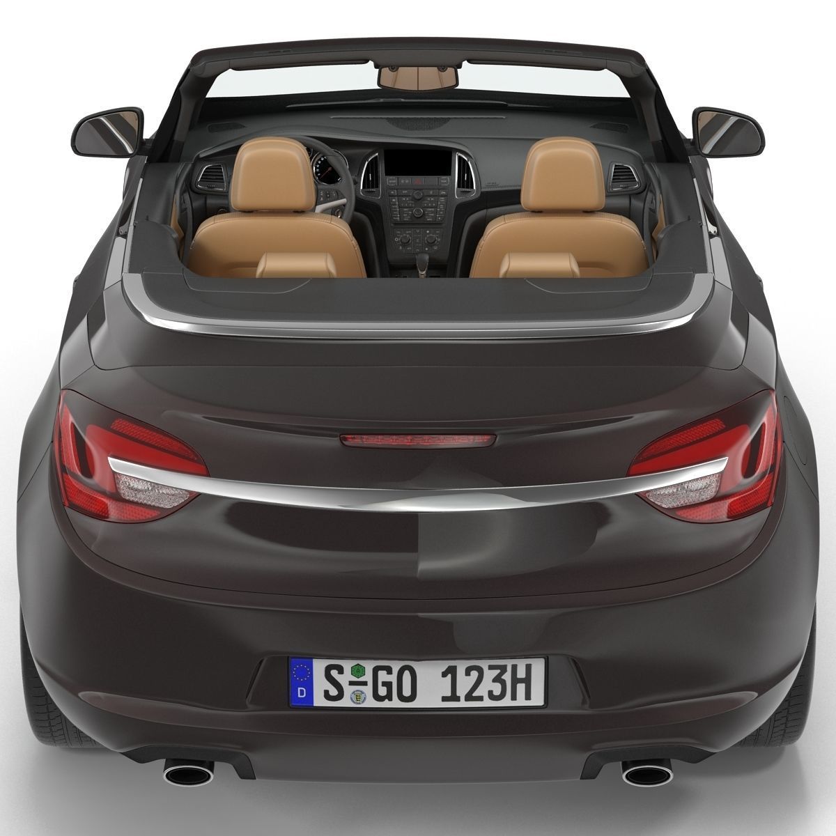 Generic Cabriolet 3D model_29