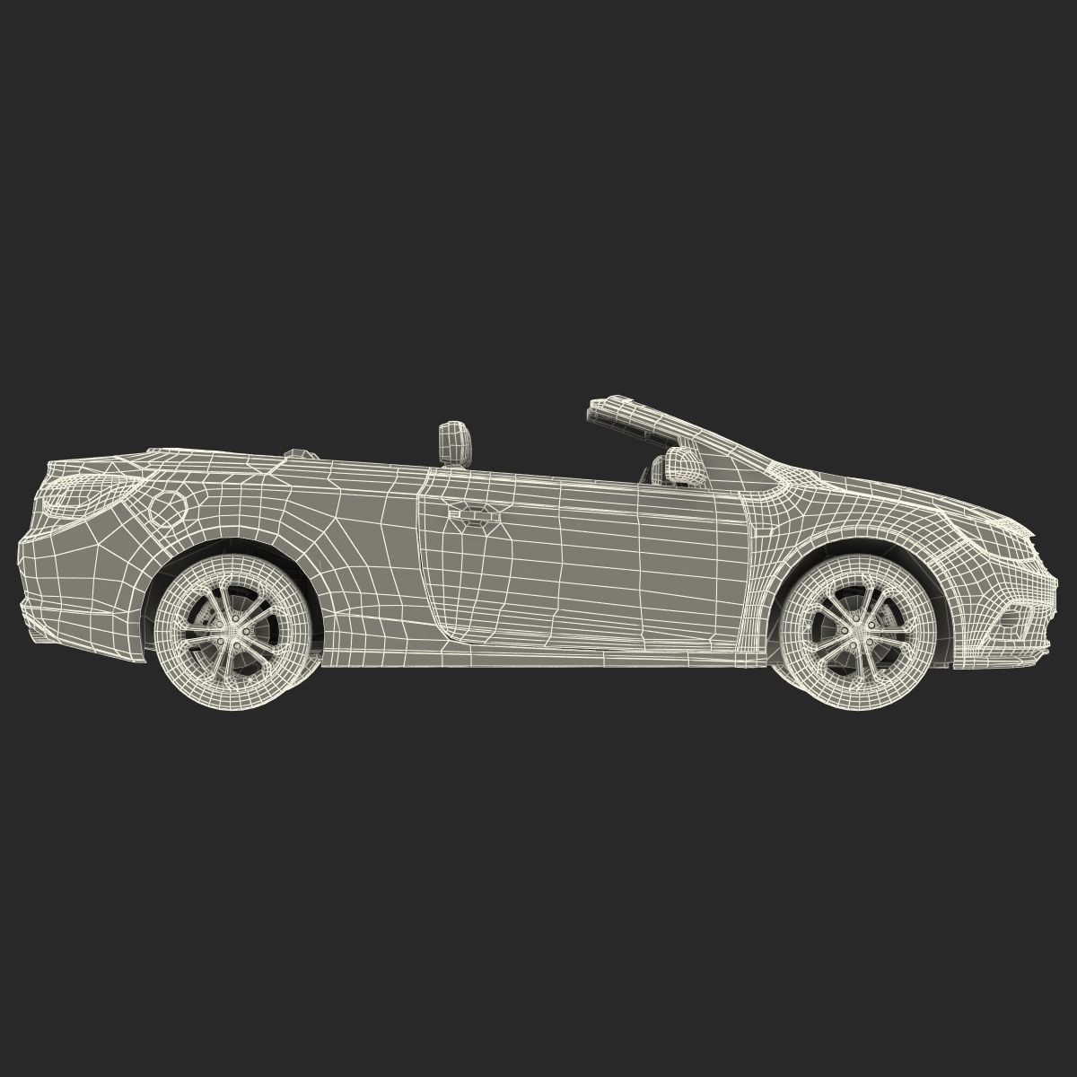 Generic Cabriolet 3D model_57