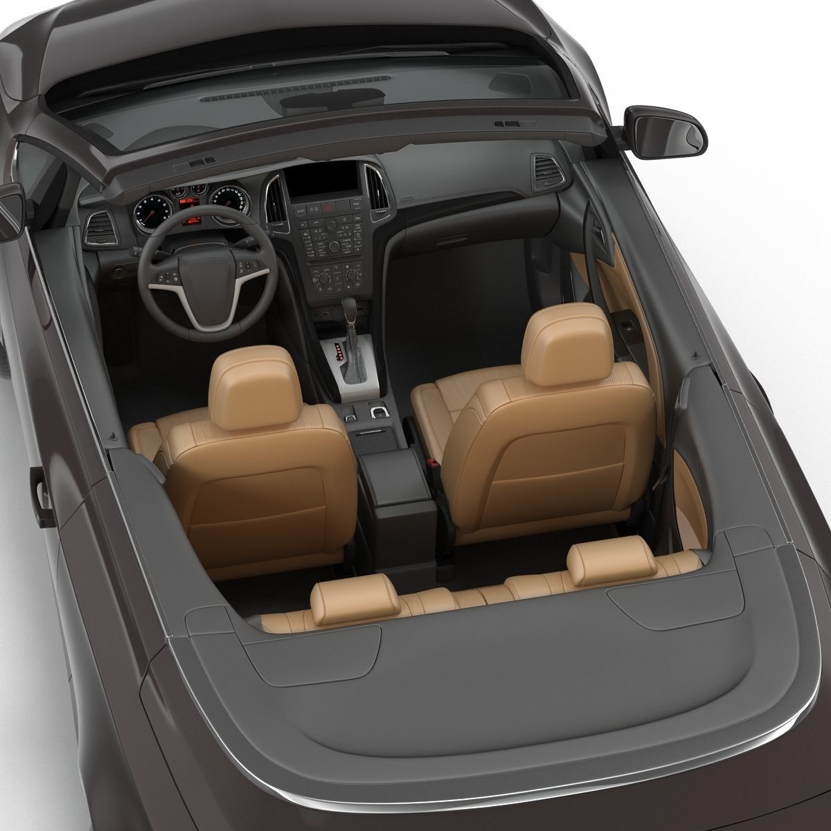 Generic Cabriolet 3D model_34