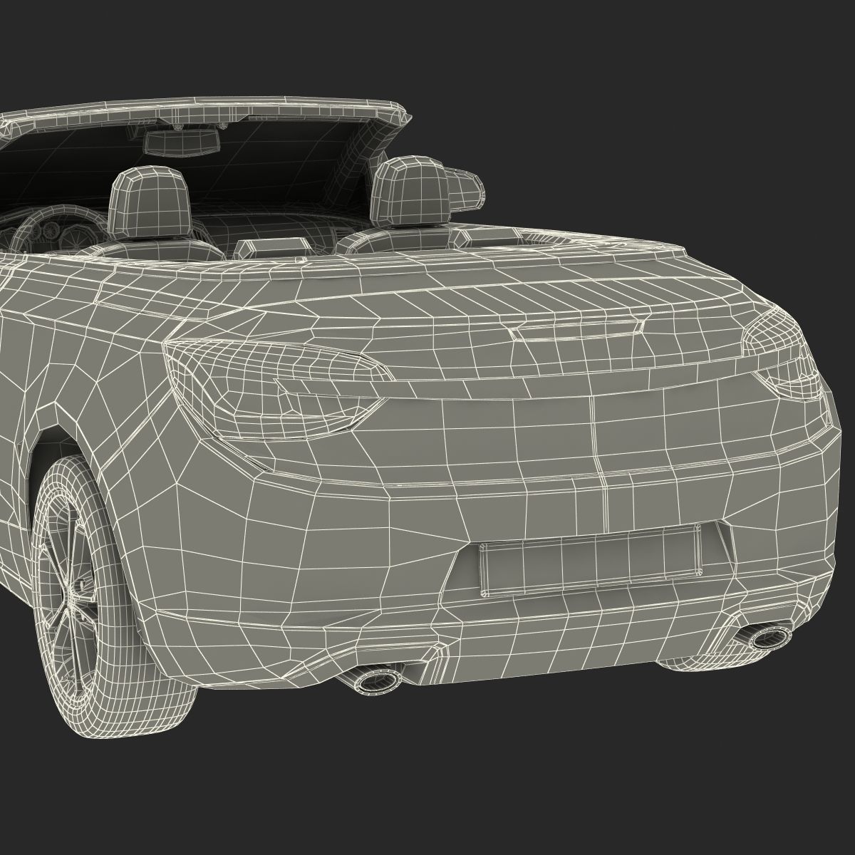 Generic Cabriolet 3D model_75