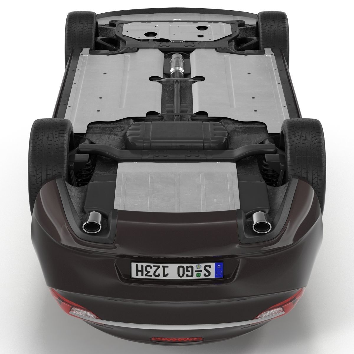 Generic Cabriolet 3D model_14