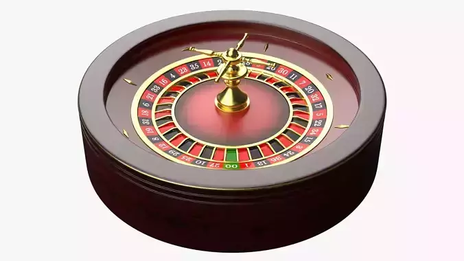 Roulette Wheel 3D model