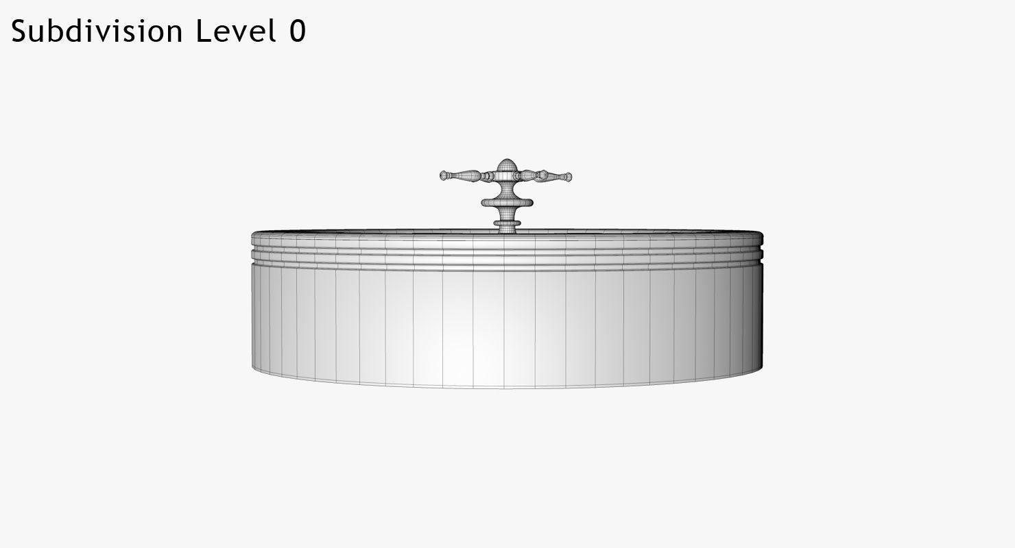 Roulette Wheel 3D model_11