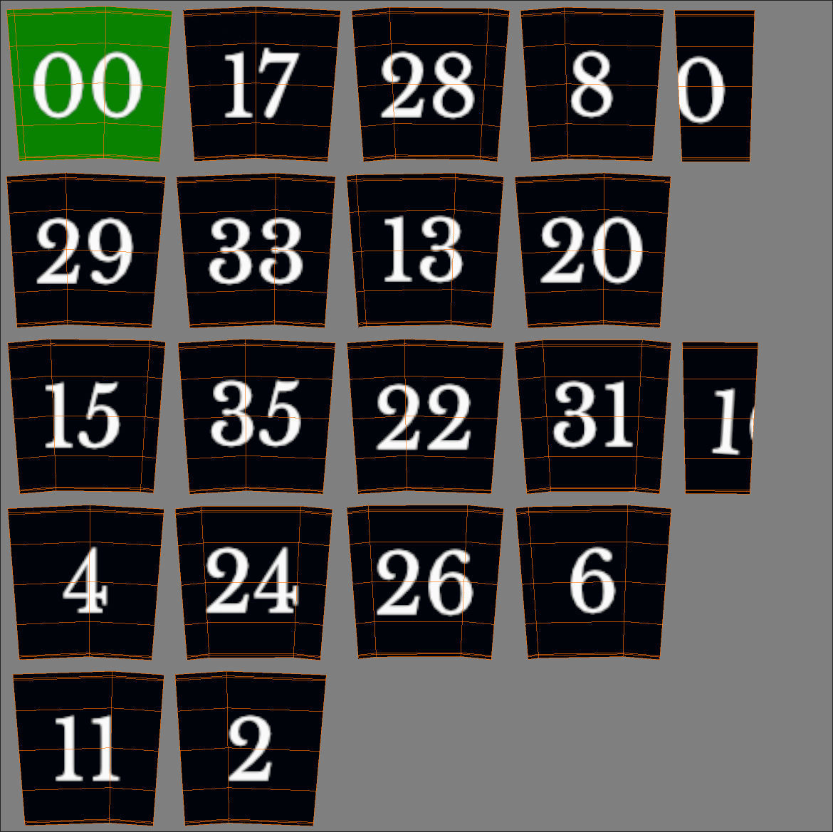 Roulette Wheel 3D model_15