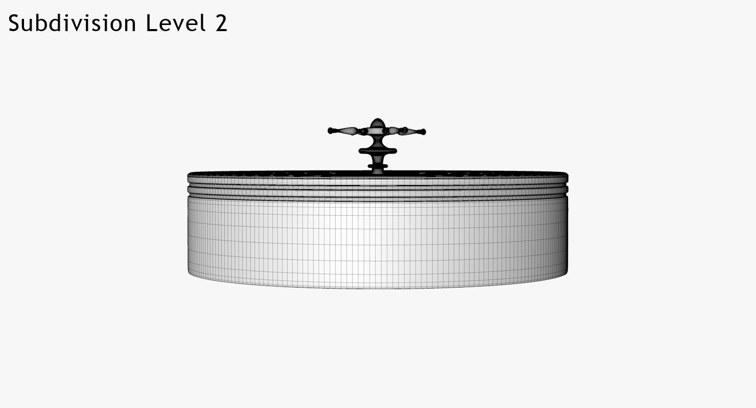 Roulette Wheel 3D model_12