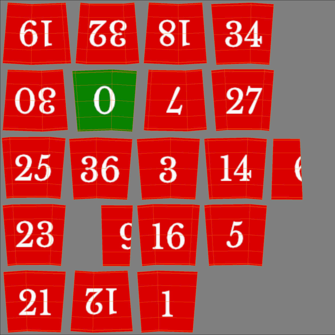 Roulette Wheel 3D model_18