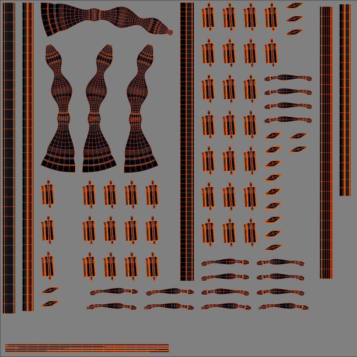 Roulette Wheel 3D model_16