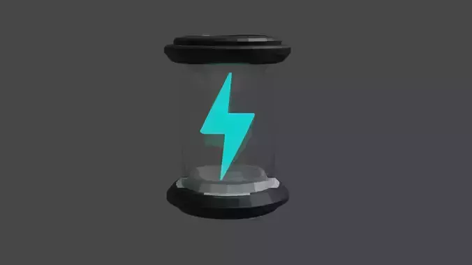 Low Poly Energy and Health Pickups