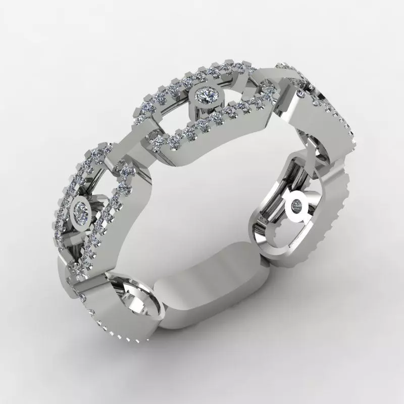 messika ring 3D print model_0