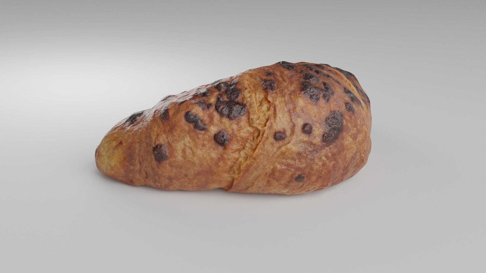 Croissant 3D model_2