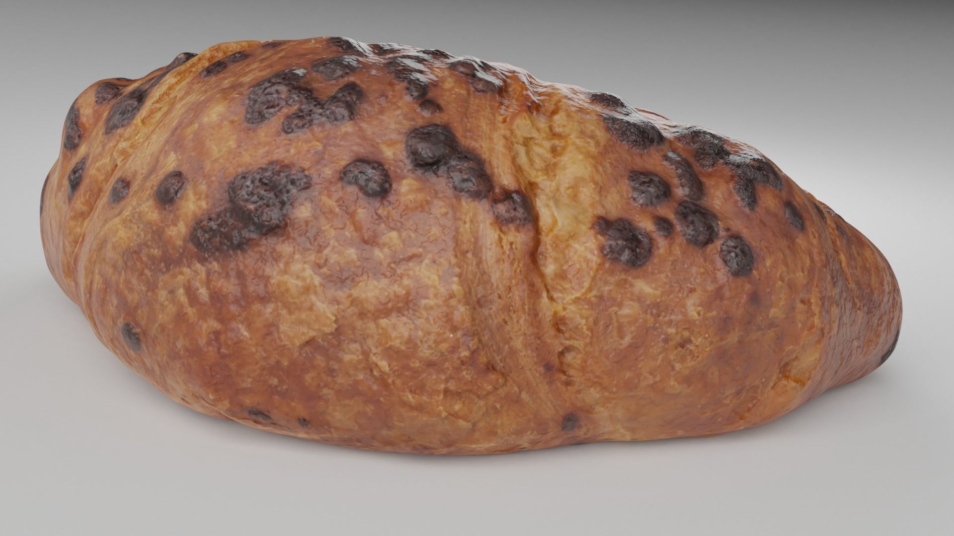 Croissant 3D model_3