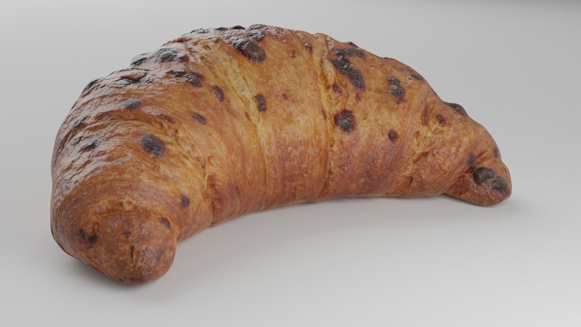 Croissant 3D model_5