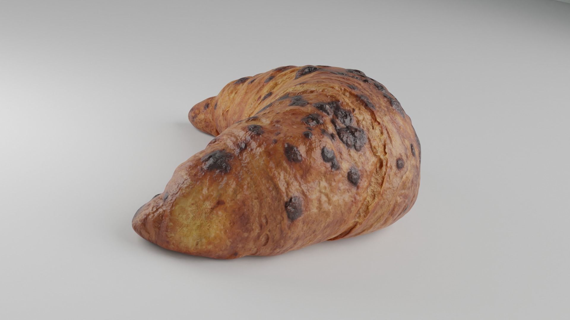 Croissant 3D model_1