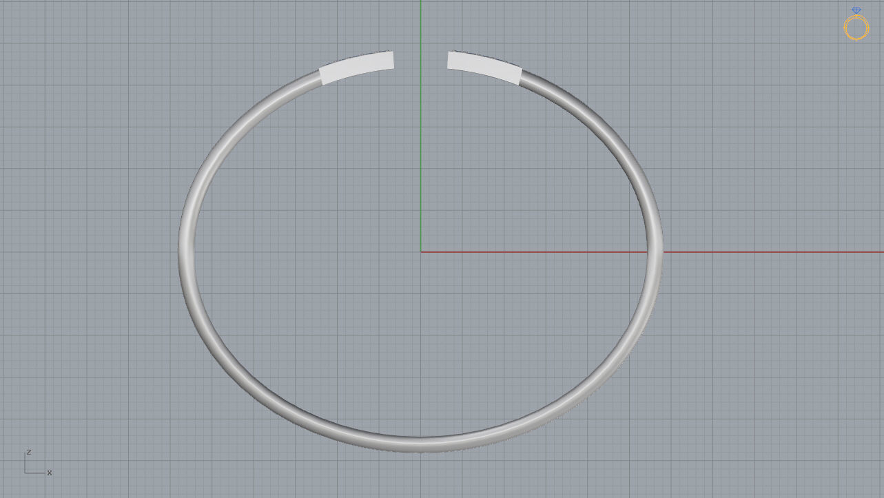 Tiffany T Bracelet 3D print model_7