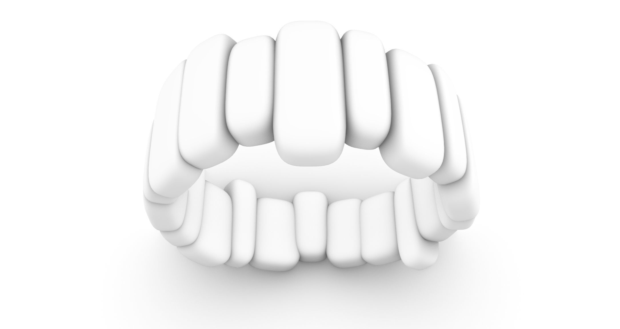 Brick Ring 3D print model_2