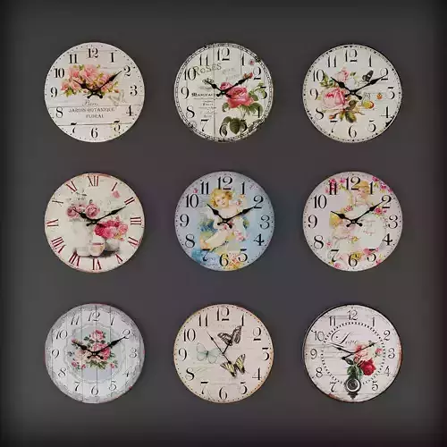 Wall clocks 4