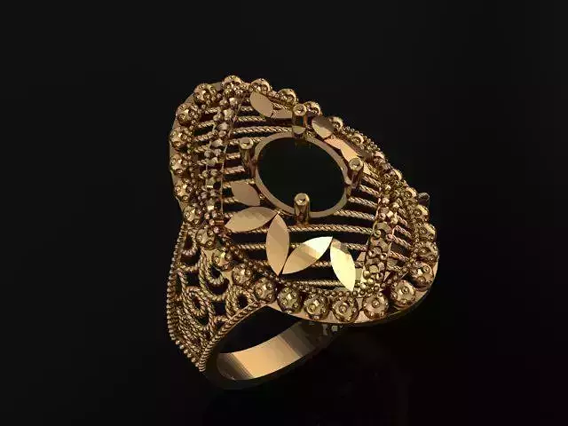 women fusion ring 3d print ultra light 3D print model