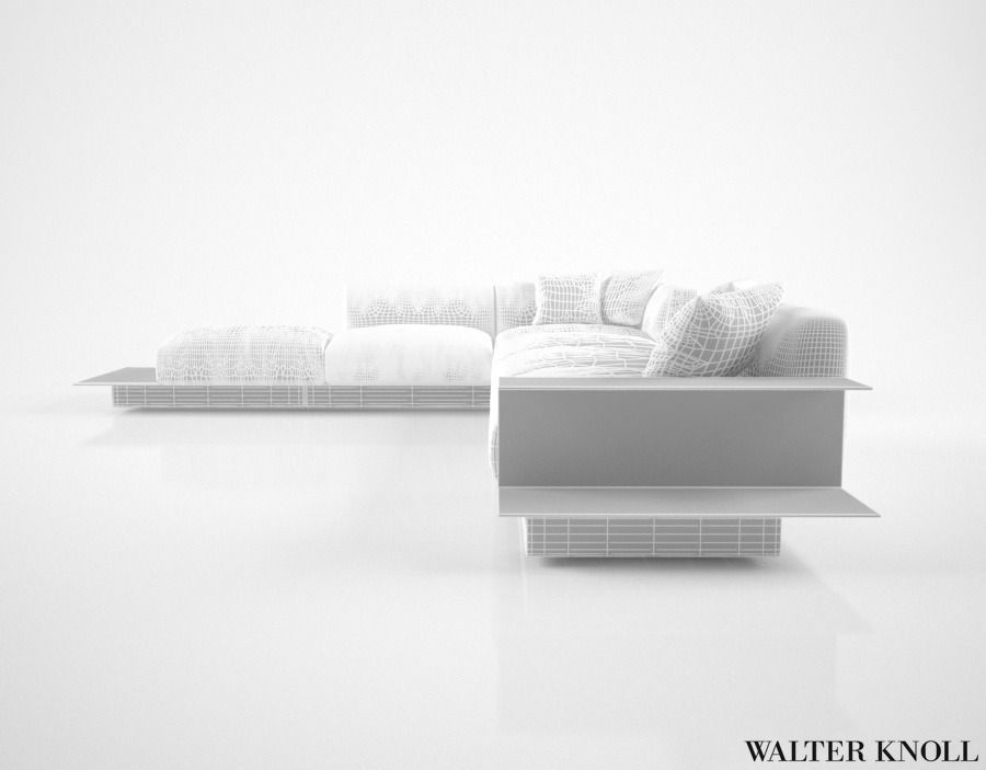 Walter Knoll Yuuto Sofa 3D model_4