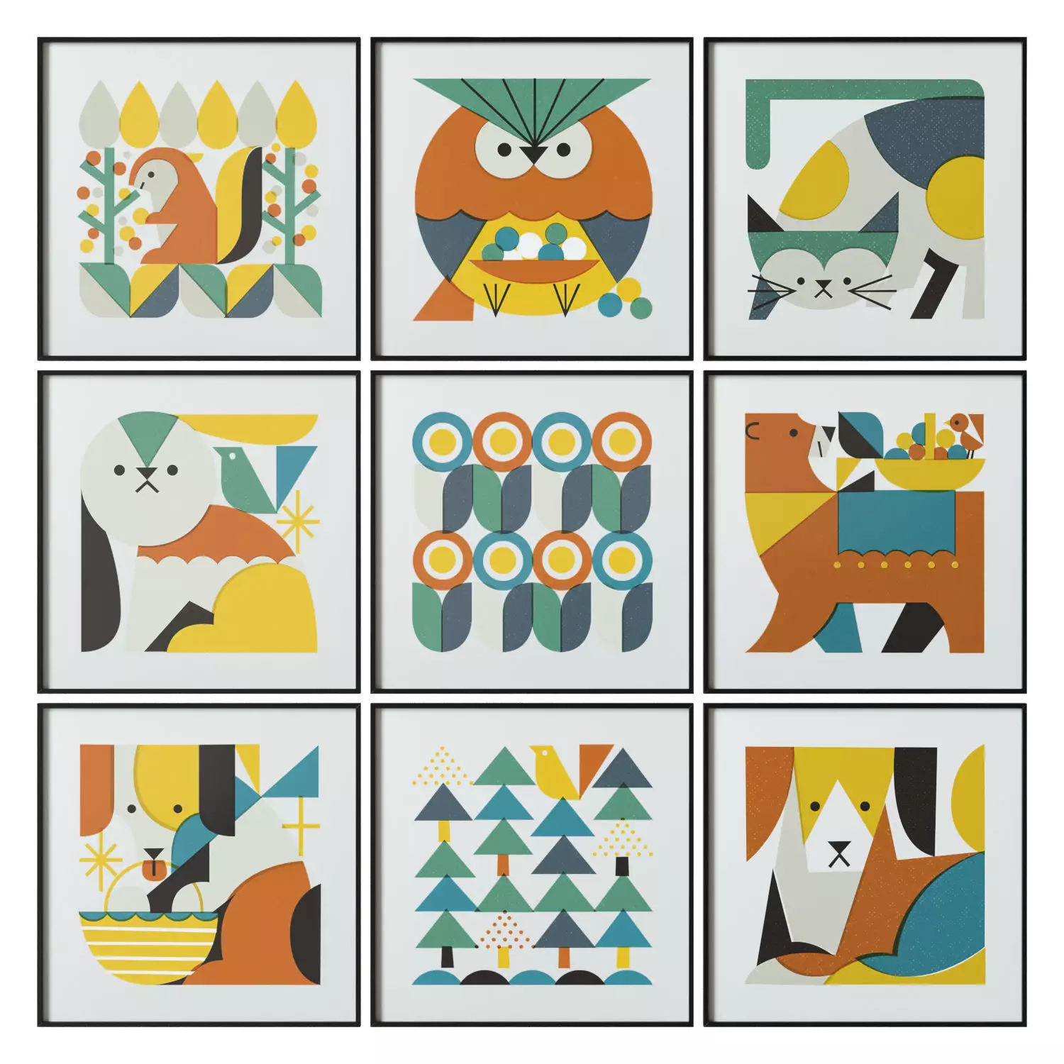 art work set 08 3D model_0