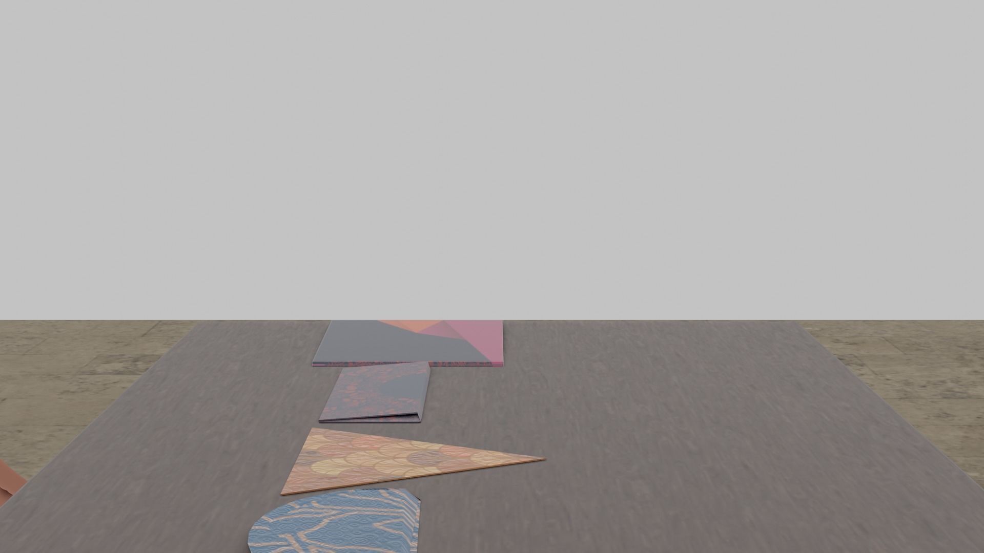 Plane Shapes 3D model_26