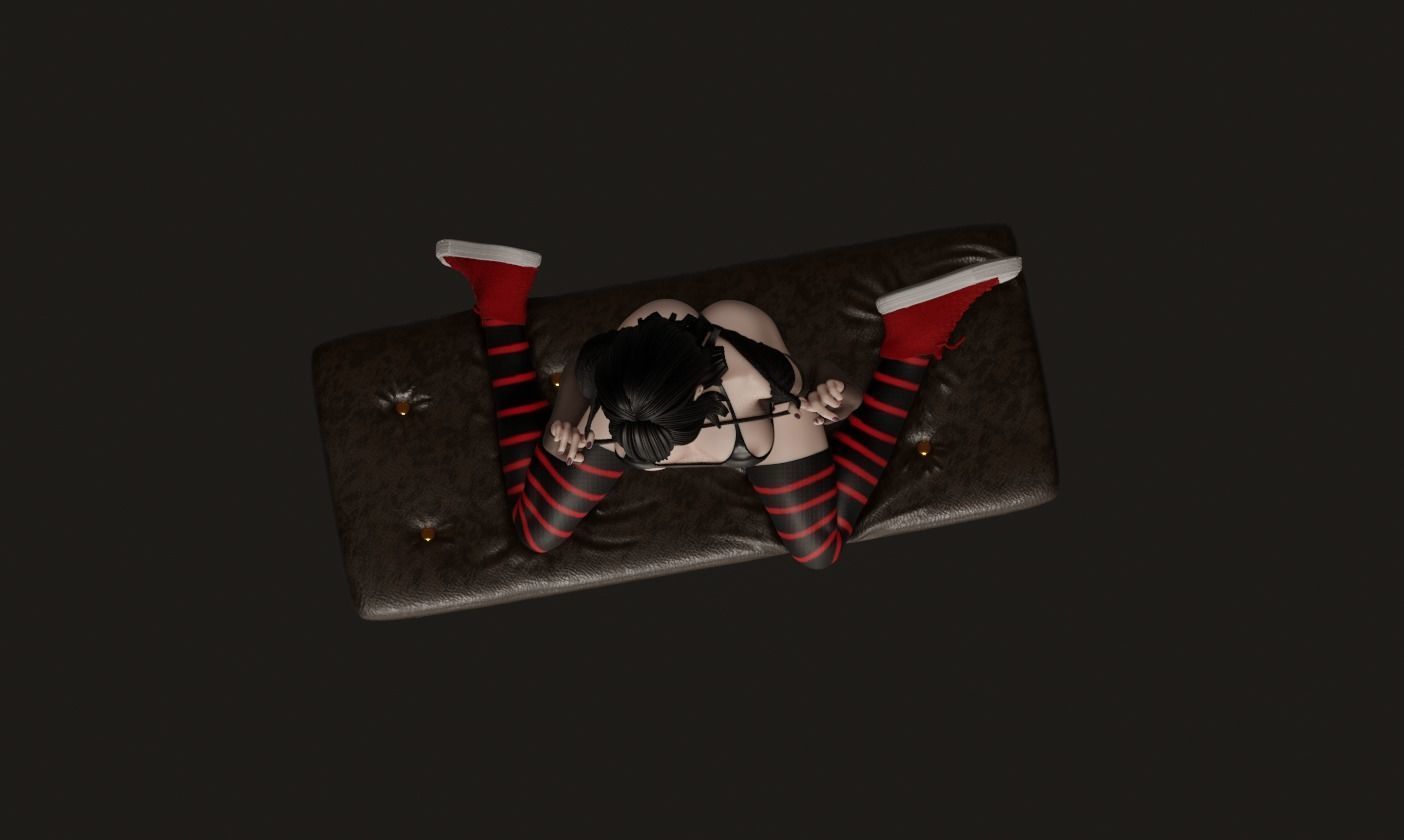 Hotel Transylvania Mavis Fanart - 1to10 scale stl file 3D print model_6