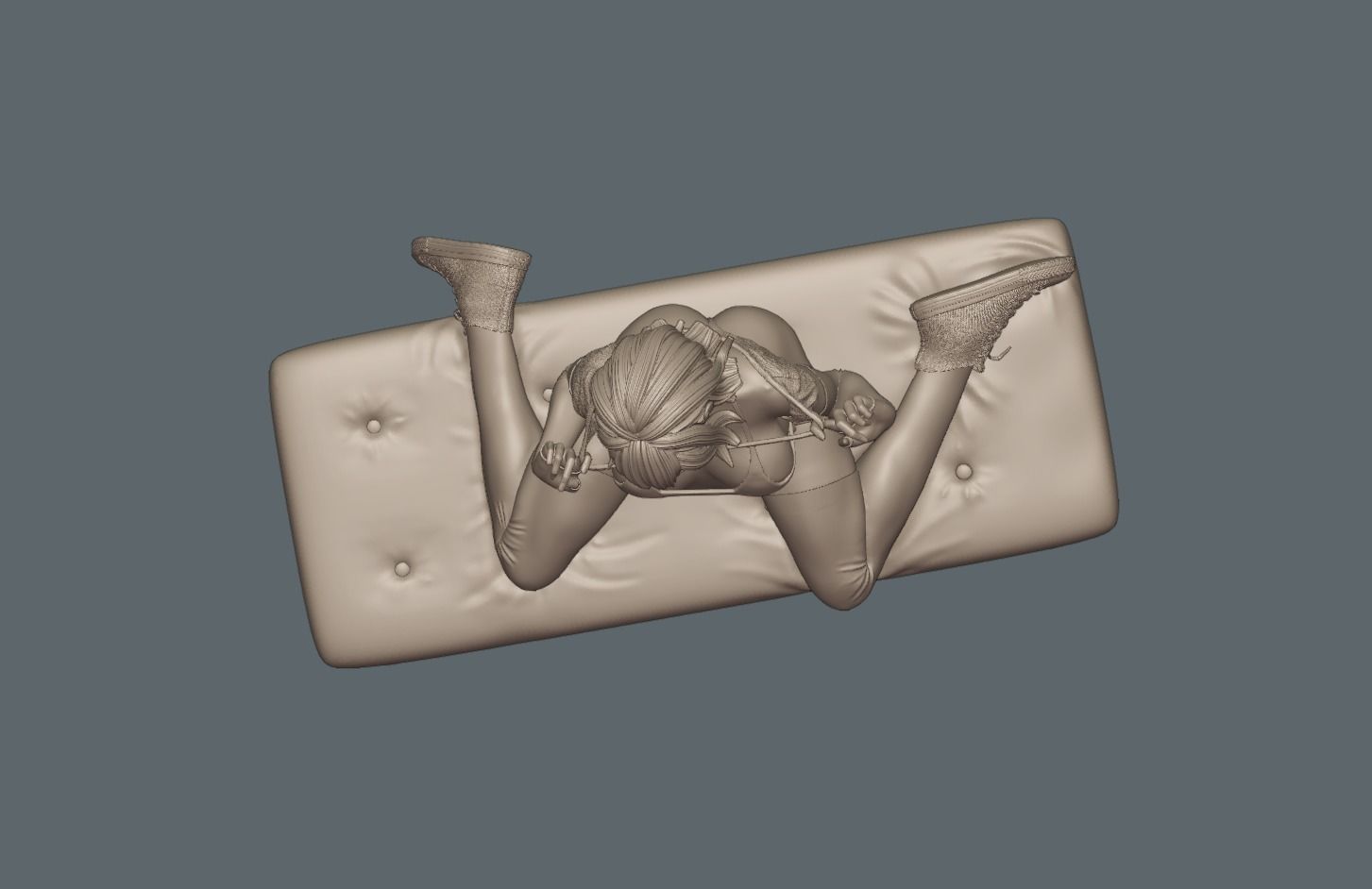 Hotel Transylvania Mavis Fanart - 1to10 scale stl file 3D print model_21