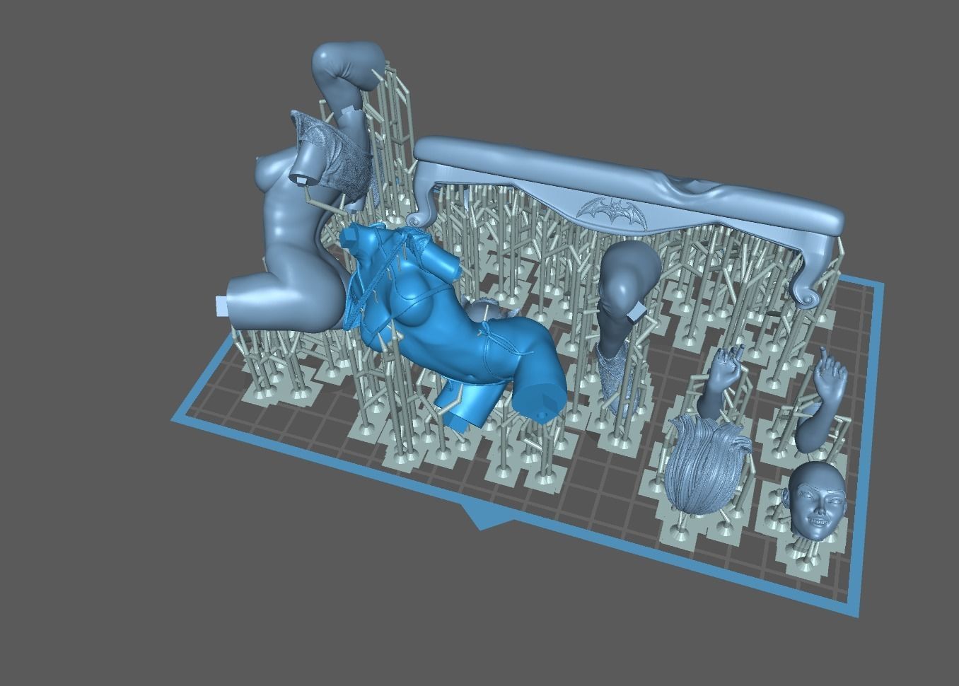 Hotel Transylvania Mavis Fanart - 1to10 scale stl file 3D print model_33