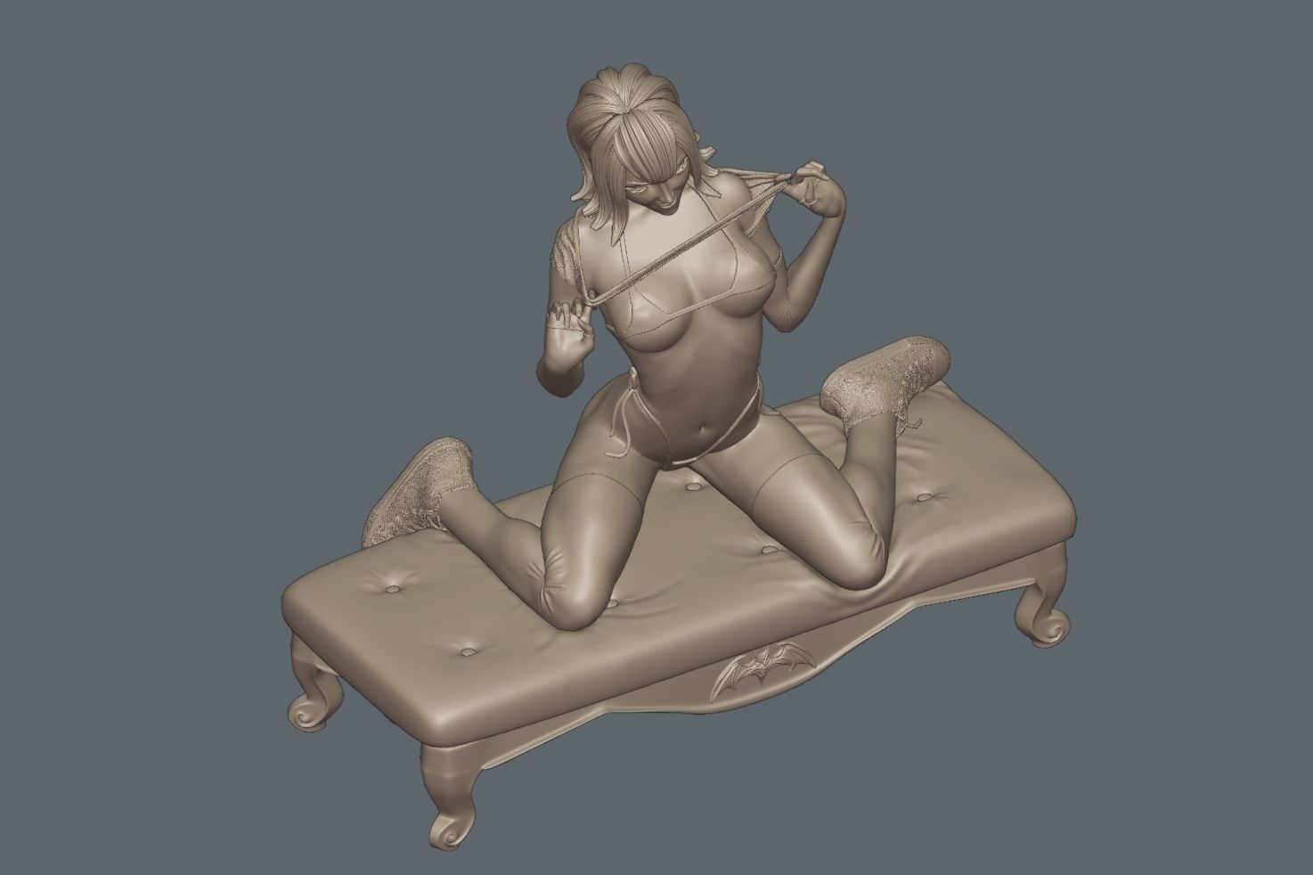 Hotel Transylvania Mavis Fanart - 1to10 scale stl file 3D print model_23