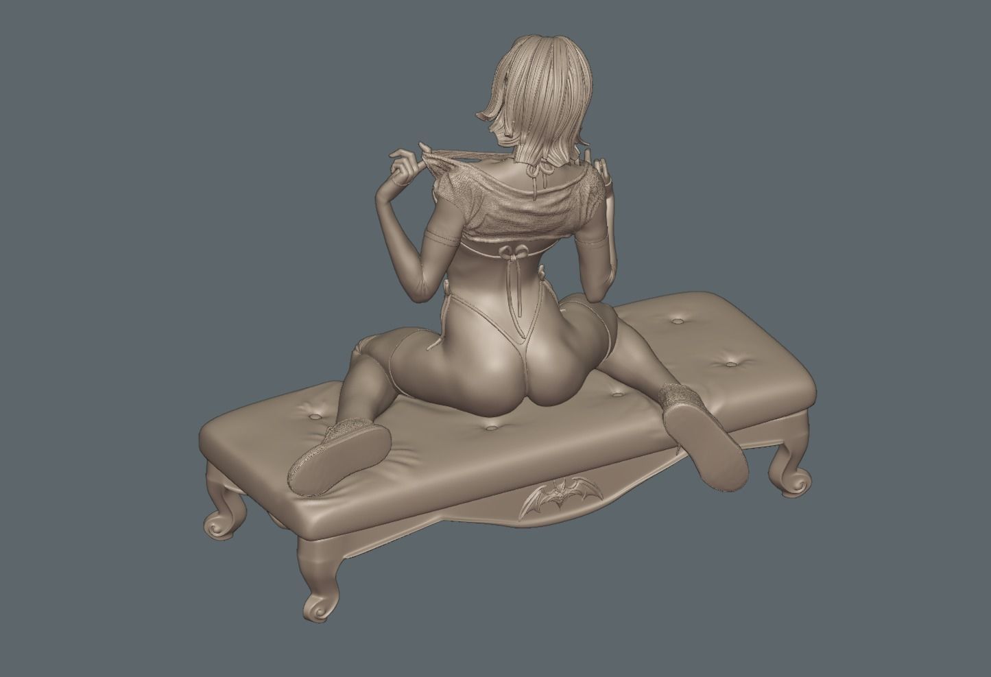 Hotel Transylvania Mavis Fanart - 1to10 scale stl file 3D print model_24