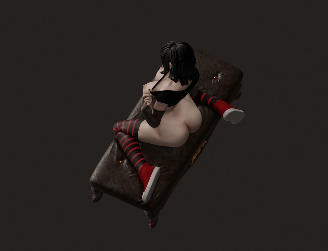 Hotel Transylvania Mavis Fanart - 1to10 scale stl file 3D print model_16