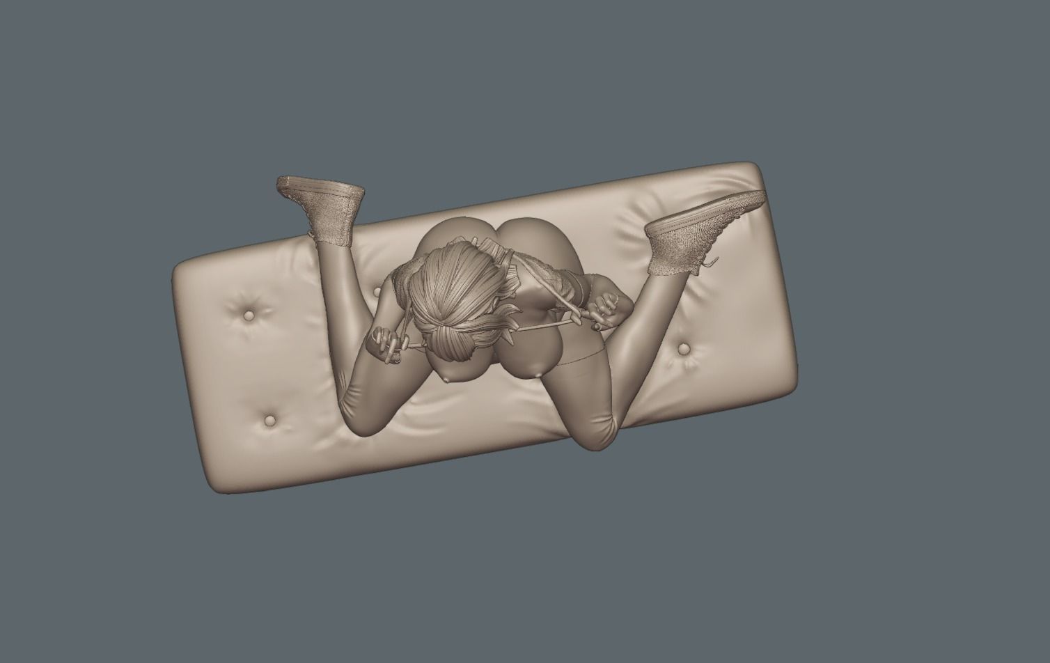 Hotel Transylvania Mavis Fanart - 1to10 scale stl file 3D print model_29