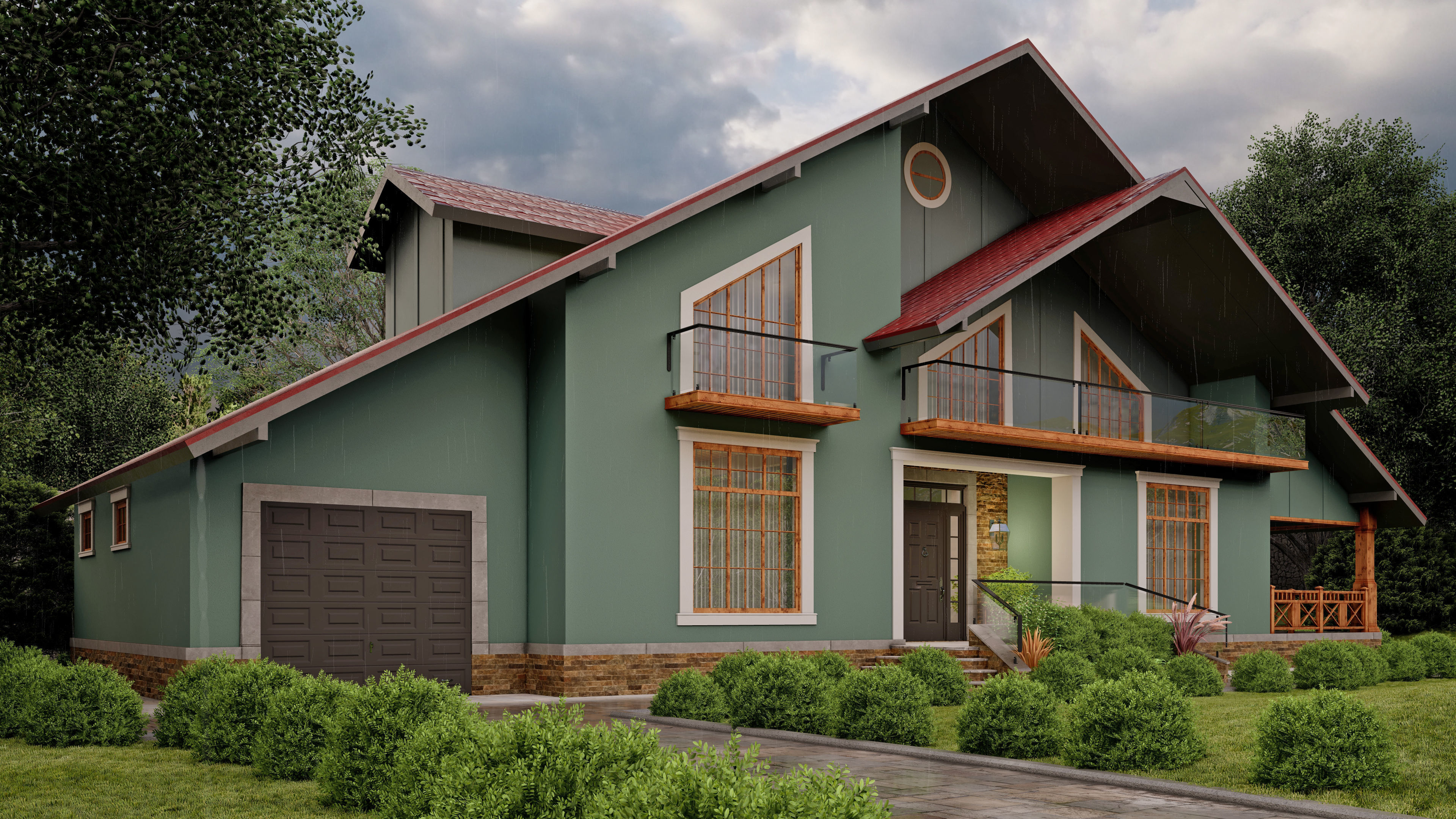 Exterior Scene-4 for Lumion 3D model_1