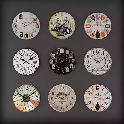 Wall clocks 5
